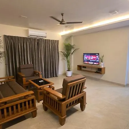 5 Star Luxe 2Bhk River View Apartment Porvorim